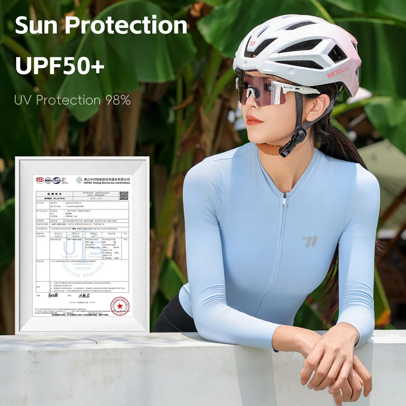 Women's Long Sleeve Cycling Jersey Breathable Quick Dry Sleeve Back Pockets UPF50+ for Road Mountain Bike Summer Autumn
Women's Long Sleeve Cycling Jersey Breathable Quick Dry Sleeve Back Pockets UPF50+ for Road Mountain Bike Summer Autumn