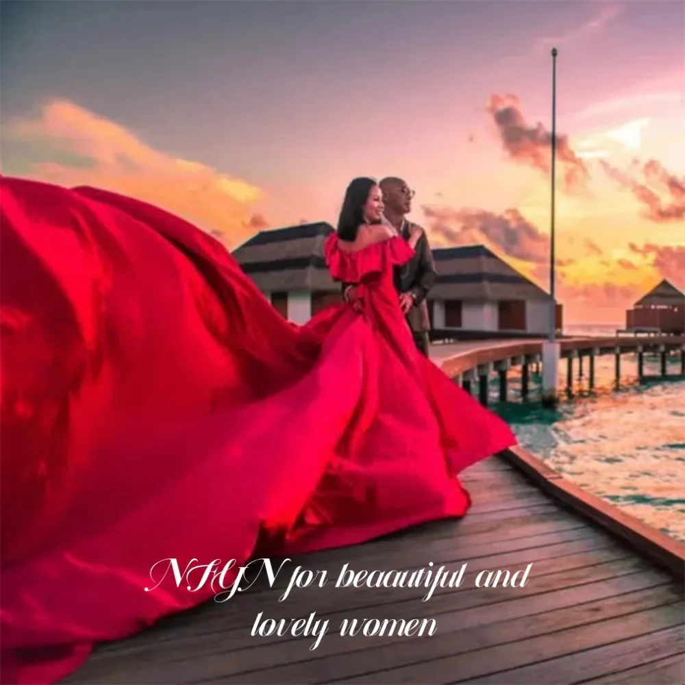 NFYN Red Elegant Prom Dress Strapless Off the Shoulder Backless Prom Gown Satin Party Evening Dress for Woman 프롬 드레스 Customized
NFYN Red Elegant Prom Dress Strapless Off the Shoulder Backless Prom Gown Satin Party Evening Dress for Woman 프롬 드레스 Customized