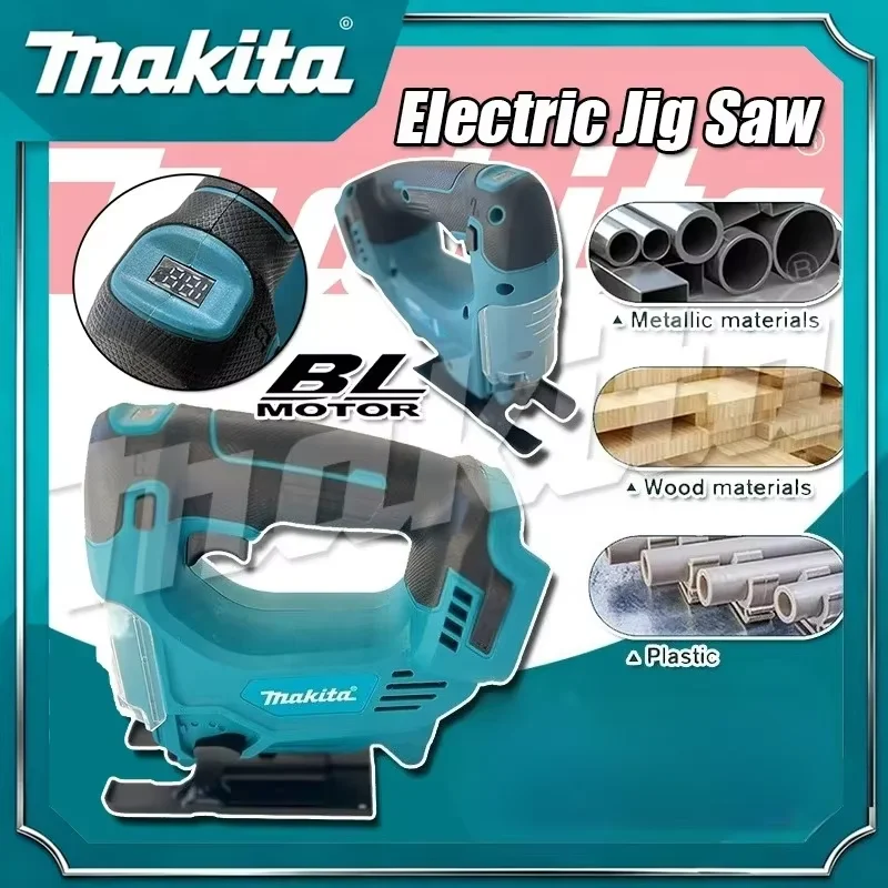 Makita 18V Portable Cordless Jig Saw 26mm Electric Curved Saw Multi-Function Cutting Woodworking Tool For 18V Battery
Makita 18V Portable Cordless Jig Saw 26mm Electric Curved Saw Multi-Function Cutting Woodworking Tool For 18V Battery