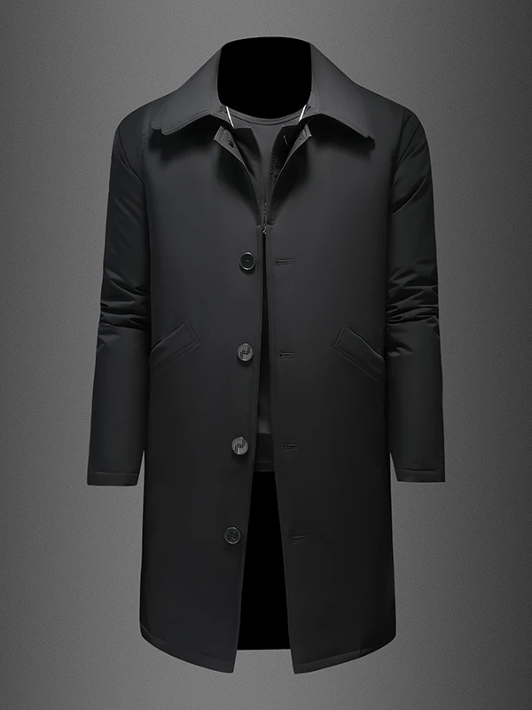 Мужская удлиненная пуховая куртка 2025 года, новая зимняя повседневная теплая белая пуховая куртка премиум-класса с воротником-стойкой, ветрозащитная.
Мужская удлиненная пуховая куртка 2025 года, новая зимняя повседневная теплая белая пуховая куртка премиум-класса с воротником-стойкой, ветрозащитная.