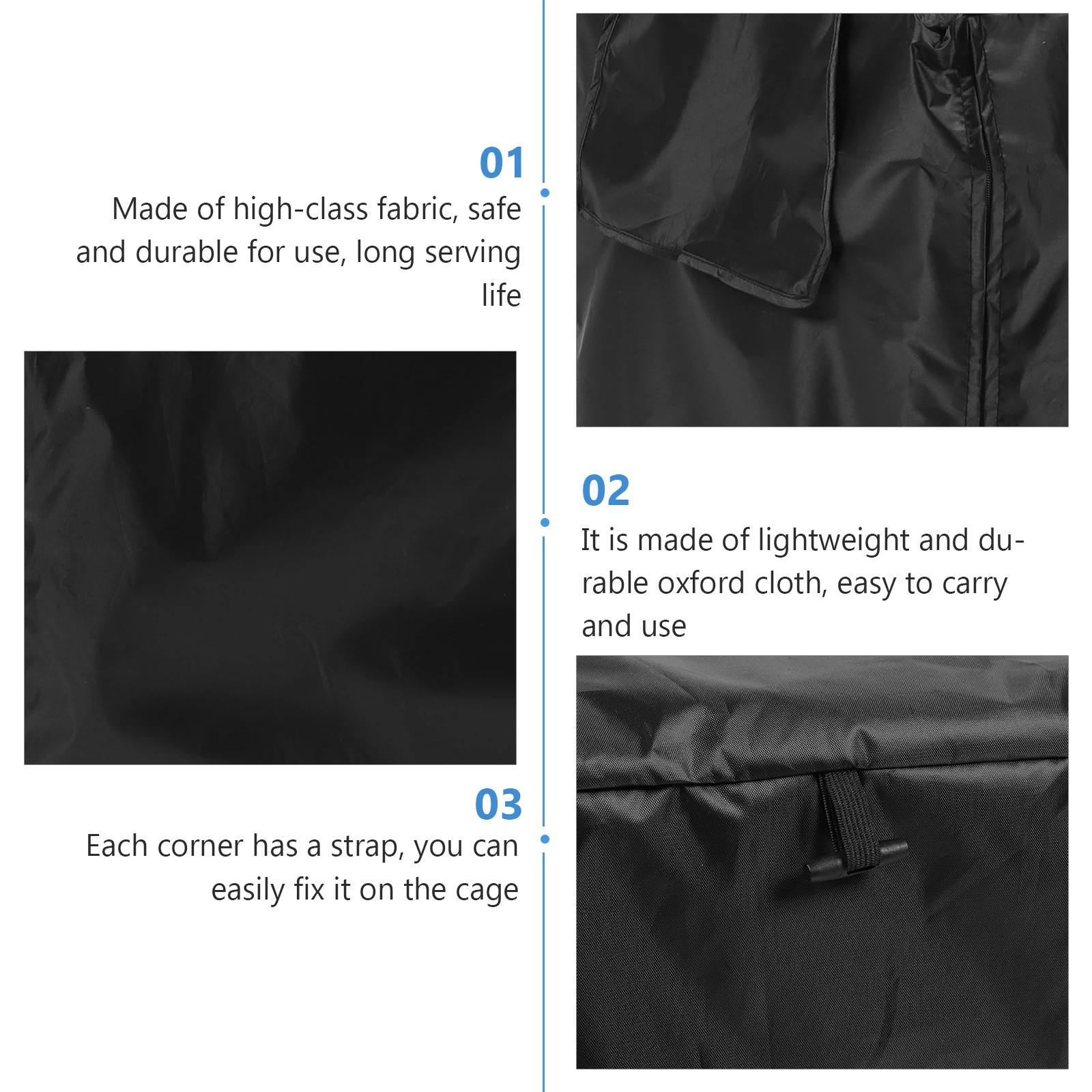 Oxford Cloth Cage Rainproof Windproof Pet Kennel Cover For Dog Crate Privacy Security Lightweight Durable Easy Carry Outdoor
Oxford Cloth Cage Rainproof Windproof Pet Kennel Cover For Dog Crate Privacy Security Lightweight Durable Easy Carry Outdoor