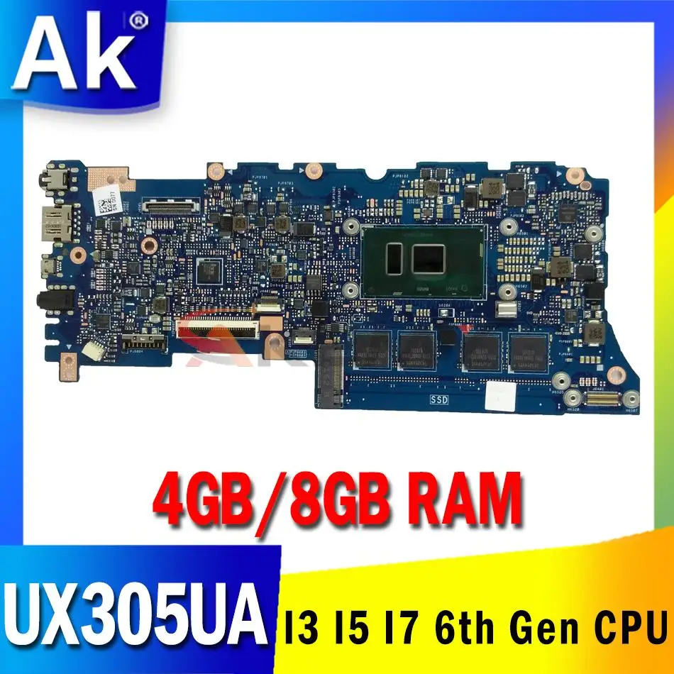 For ASUS ZenBook UX305U UX305 U305 U305UA UX305UAB UX306UA U305U U306UA UX306U UX306 Laptop Mainboard UX305UA Motherboard
For ASUS ZenBook UX305U UX305 U305 U305UA UX305UAB UX306UA U305U U306UA UX306U UX306 Laptop Mainboard UX305UA Motherboard