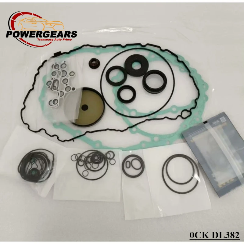 0CK DL382 Transmission Overhaul Kit Seal Gasket Automitic Gearbox Repair Kit 1 Set Vehicle Accessories Suit For Audi
0CK DL382 Transmission Overhaul Kit Seal Gasket Automitic Gearbox Repair Kit 1 Set Vehicle Accessories Suit For Audi