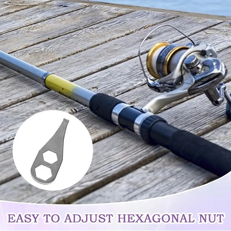 Fishing Reel Wrench Portable Reel Wrench Aluminum Alloy Rocker Screw Compact Lightweight Pliers & Hook Removers For Home Users
Fishing Reel Wrench Portable Reel Wrench Aluminum Alloy Rocker Screw Compact Lightweight Pliers & Hook Removers For Home Users