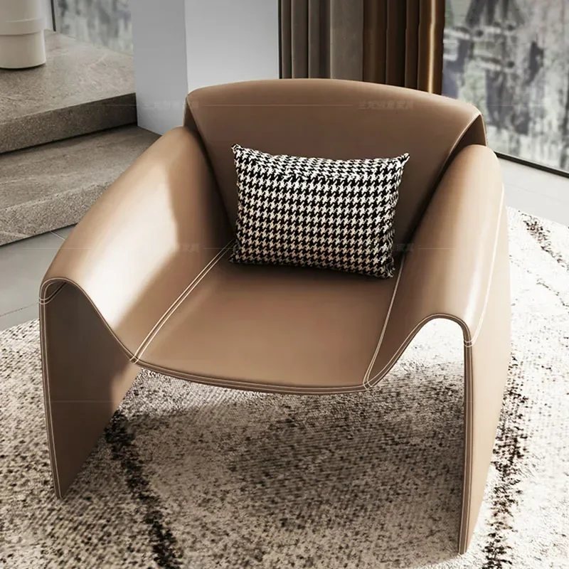 Artificial Leather Recliner Chair Aesthetic Modern Designer Living Room Chair Floor Comfy Relax Fauteuil Salon Home Furniture
Artificial Leather Recliner Chair Aesthetic Modern Designer Living Room Chair Floor Comfy Relax Fauteuil Salon Home Furniture