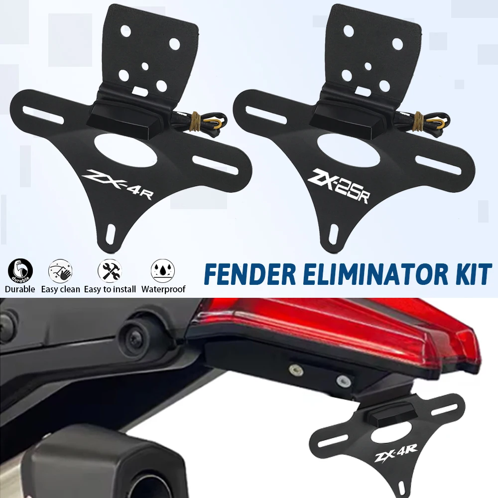 Motorcycles For KAWASAKI Ninja ZX-4R 2023 2024 2025 ZX 4R/ZX4R License Plate Holder Bracket Rear Tail Tidy Fender Eliminator Kit
Motorcycles For KAWASAKI Ninja ZX-4R 2023 2024 2025 ZX 4R/ZX4R License Plate Holder Bracket Rear Tail Tidy Fender Eliminator Kit