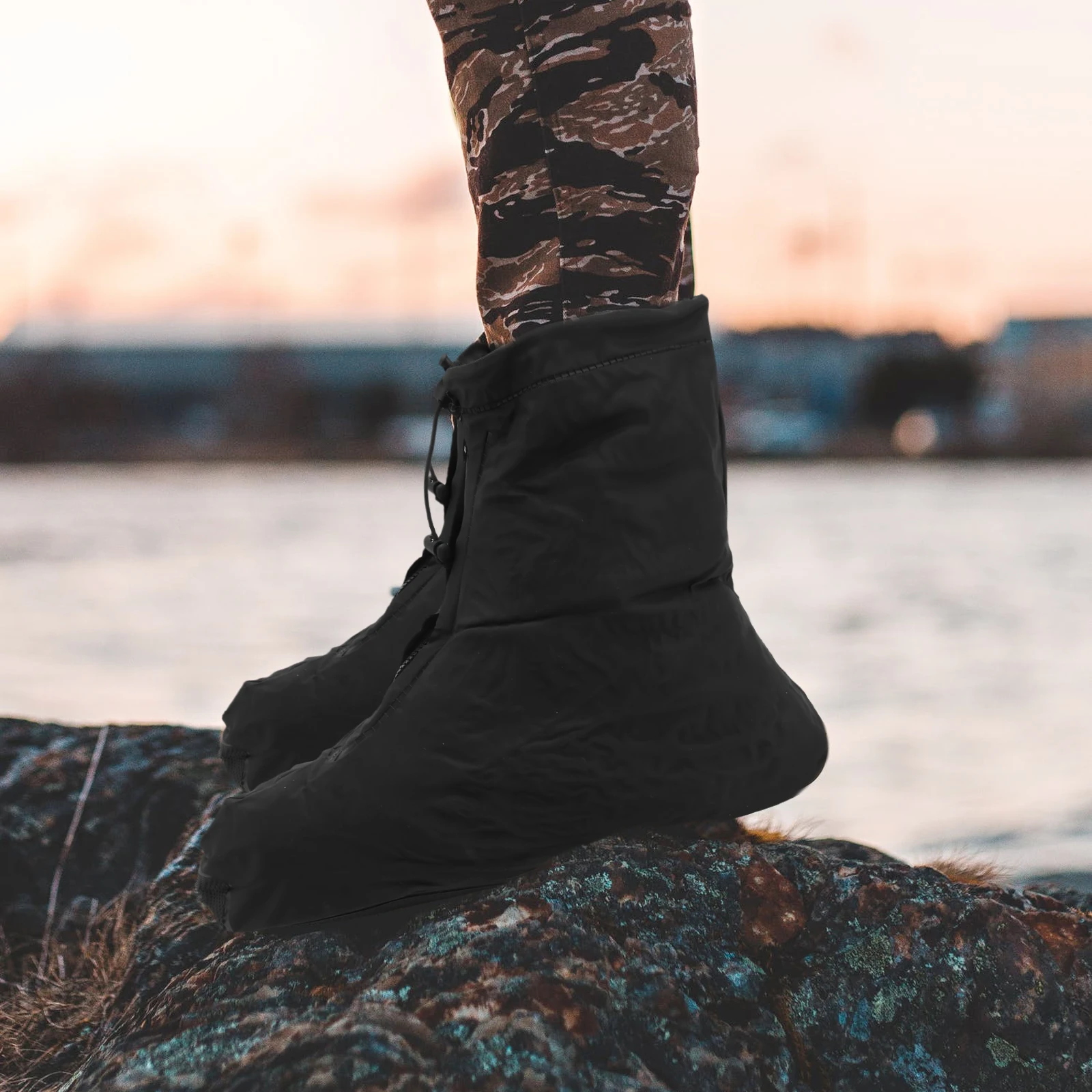 Waterproof Shoe Cover Rain for Shoes Cycling Overshoes Sneaker Protector Covers Protective 
Waterproof Shoe Cover Rain for Shoes Cycling Overshoes Sneaker Protector Covers Protective