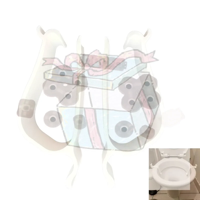 【CC】1/2Pcs Toilet Seat Stabilizer, Fix Wobbly Loose Toilet Lid, Easy Alignment Prevent Shifting & Sliding
【CC】1/2Pcs Toilet Seat Stabilizer, Fix Wobbly Loose Toilet Lid, Easy Alignment Prevent Shifting & Sliding