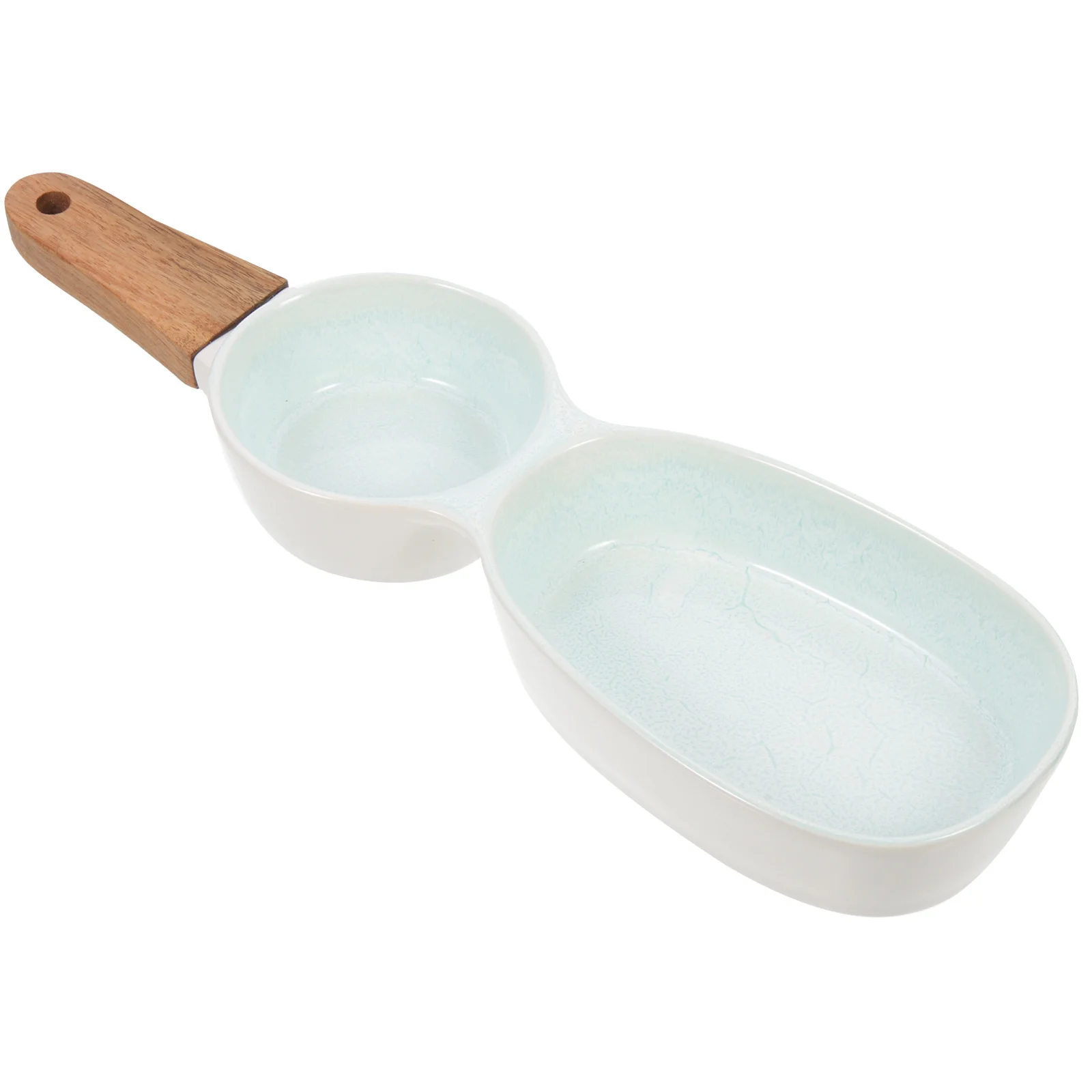 Premium Ceramic Multi-Compartment Snack Bowl with Handle for Snacks Sauce Fruits Salad Serving Snack Bowl Salad Container
Premium Ceramic Multi-Compartment Snack Bowl with Handle for Snacks Sauce Fruits Salad Serving Snack Bowl Salad Container