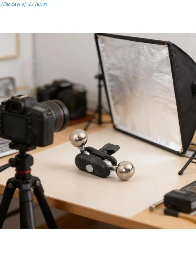 2Pcs 17mm Double Ball Adapters For Phone Tablet Camera Mount 360 Degree Rotation Magical Arm Fill Light Accessories E65A
2Pcs 17mm Double Ball Adapters For Phone Tablet Camera Mount 360 Degree Rotation Magical Arm Fill Light Accessories E65A
