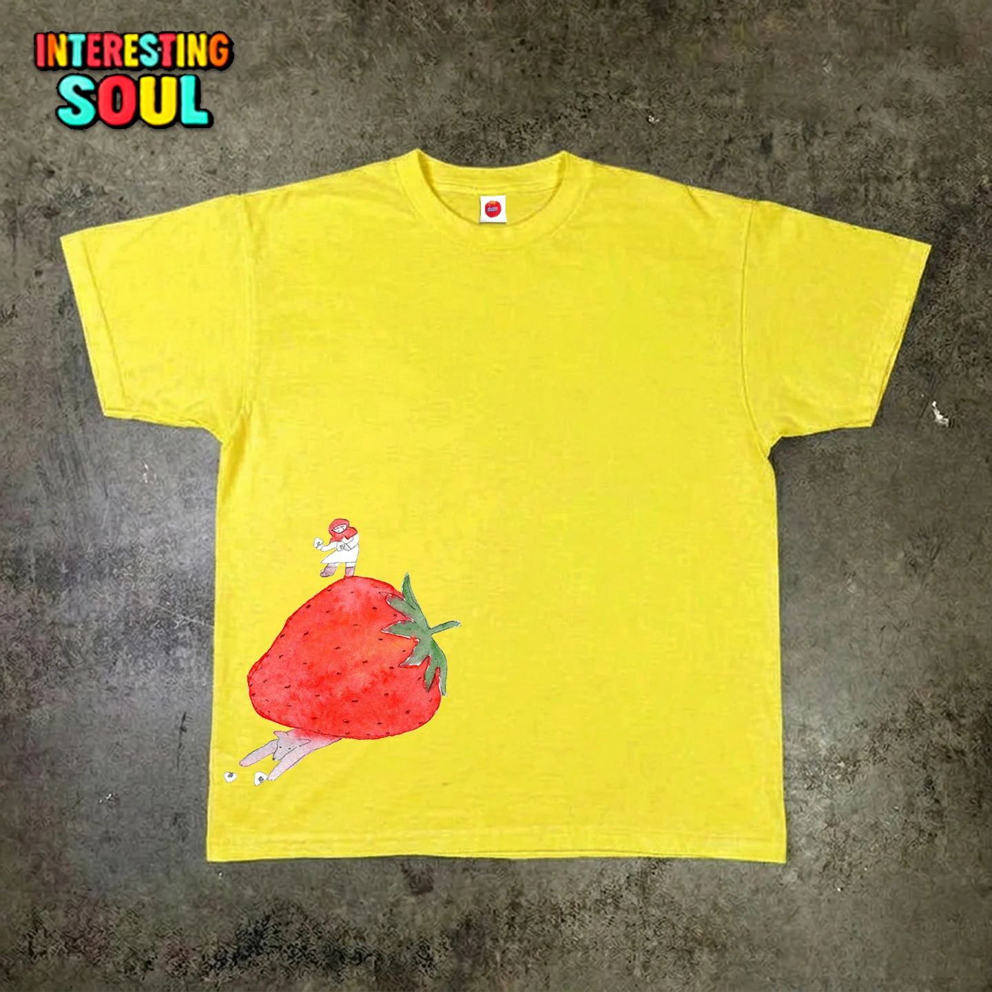 Creative Short Sleeve T-Shirt Vibrant Dopaamine Color Palette Super Stylish Casual Atmosphere Sensation Interesting Soul Arti...
Creative Short Sleeve T-Shirt Vibrant Dopaamine Color Palette Super Stylish Casual Atmosphere Sensation Interesting Soul Arti...