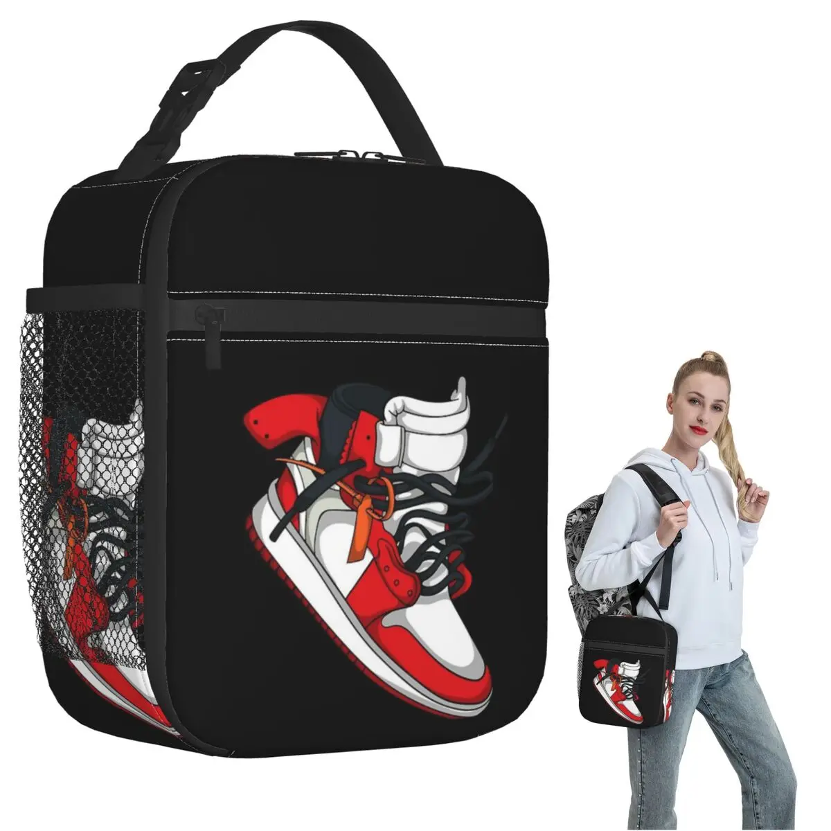 Sneaker Hype Insulated Lunch Bag for Women Kids Portable Food Boxes Thermal Lunch Box Tote
Sneaker Hype Insulated Lunch Bag for Women Kids Portable Food Boxes Thermal Lunch Box Tote
