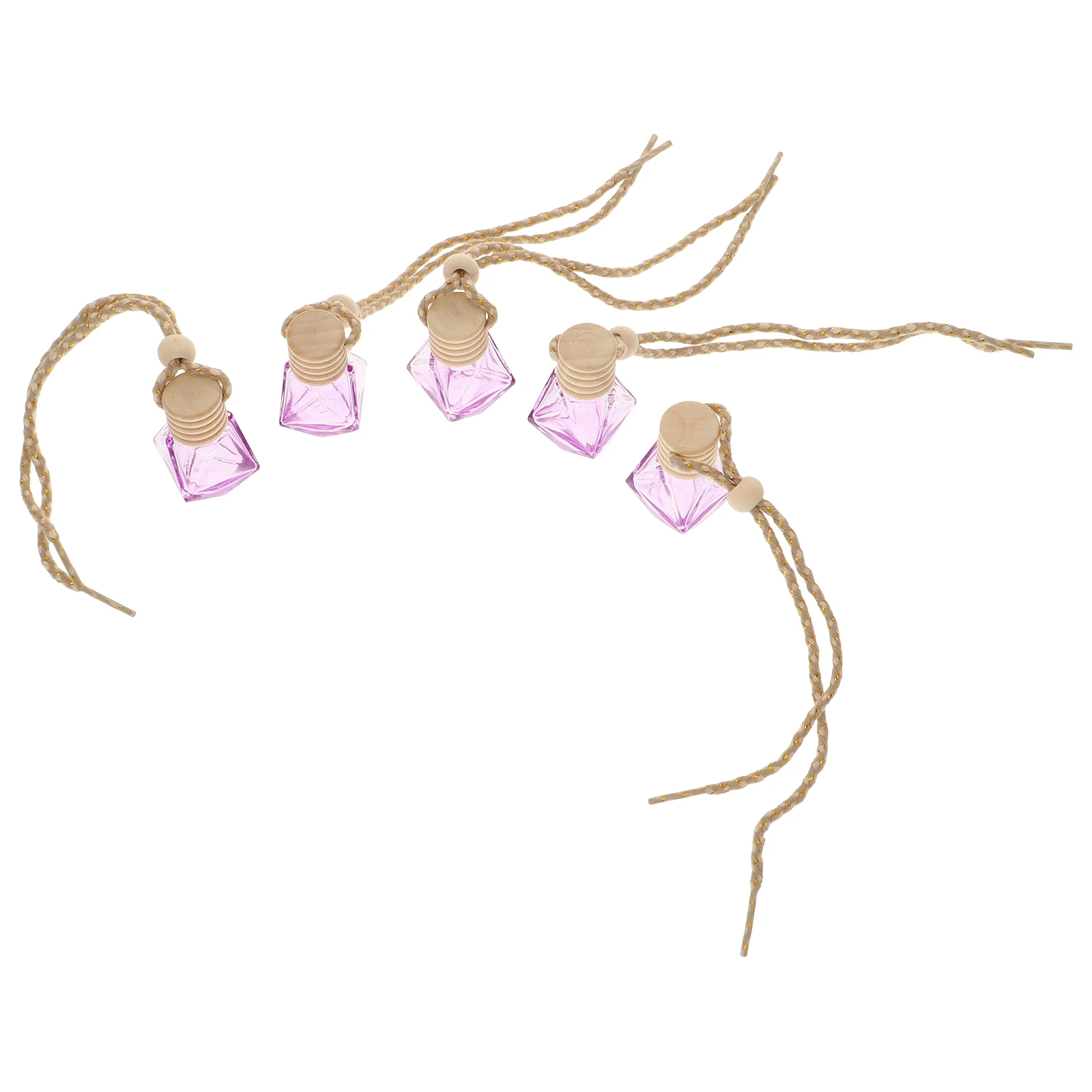 5pcs Car Air Freshener 8ml Perfume Bottle Pendant Essential Oil Diffuser Rosy Color Hanging Decorative Ornament for Car Indoor
5pcs Car Air Freshener 8ml Perfume Bottle Pendant Essential Oil Diffuser Rosy Color Hanging Decorative Ornament for Car Indoor