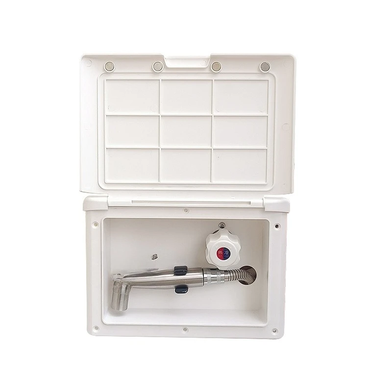 RV external shower box, external shower, stainless steel spray gun, RV outdoor rinse
RV external shower box, external shower, stainless steel spray gun, RV outdoor rinse