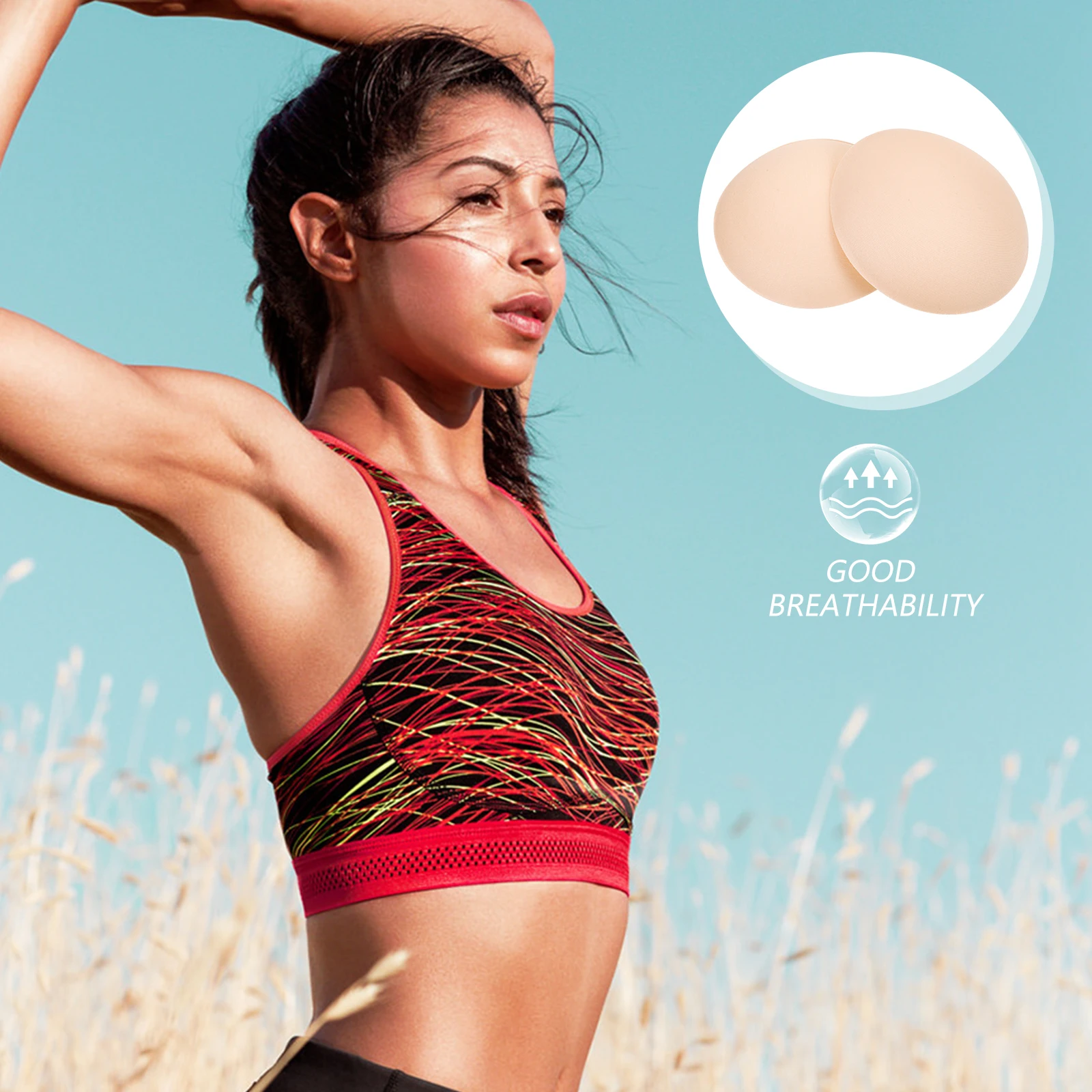 3 Pairs Bra Insert Pad Women Sponge Cups Sports Bras Removable Inserts Lightweight Soft Coverage
3 Pairs Bra Insert Pad Women Sponge Cups Sports Bras Removable Inserts Lightweight Soft Coverage