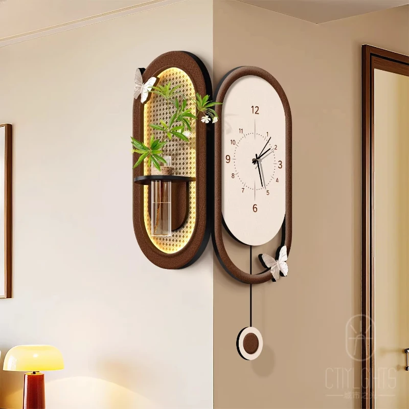 2026 Double-Sided Living Room Wall Clock French Style Corner LED Restaurant Wall Clock Household Digital Clock Room Decoration
2026 Double-Sided Living Room Wall Clock French Style Corner LED Restaurant Wall Clock Household Digital Clock Room Decoration