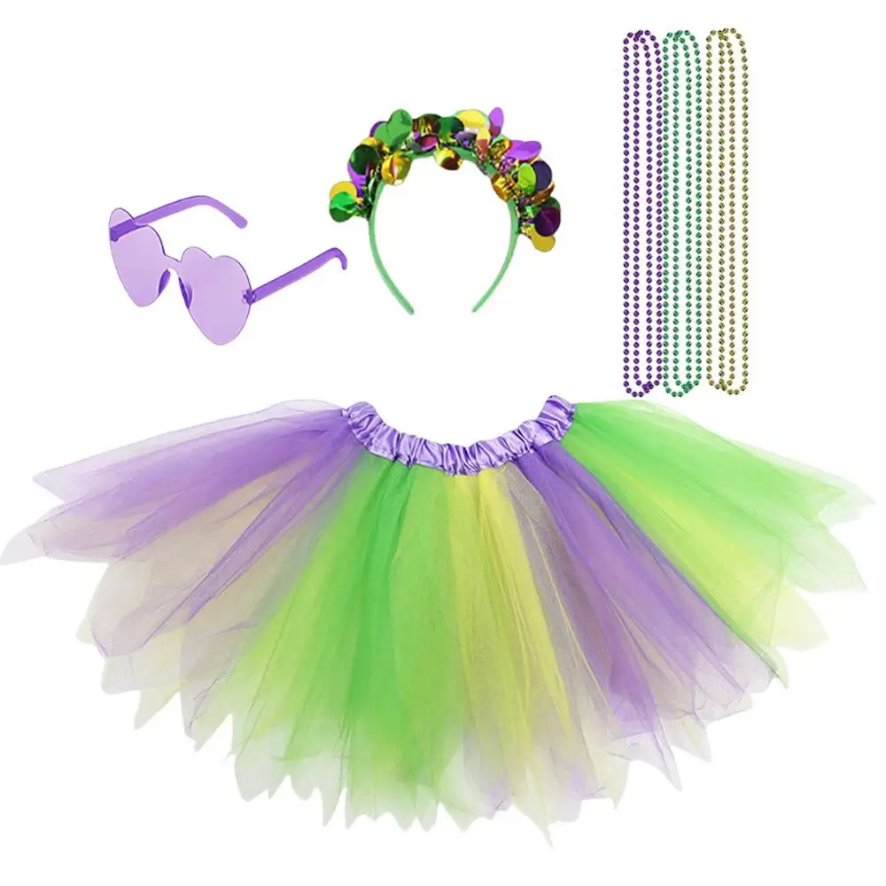 Fashion Party Mardi Gras Costume Accessories Masquerade 80s Rainbow Tutu Skirt Adult Heart Shaped Sunglasses for Women
Fashion Party Mardi Gras Costume Accessories Masquerade 80s Rainbow Tutu Skirt Adult Heart Shaped Sunglasses for Women