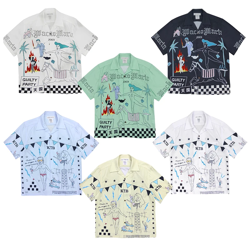 Trendy Brand Popular World Peace Series Theme Artificial Silk Hawaiian Casual Short Sleeved Shirt Men Ins
Trendy Brand Popular World Peace Series Theme Artificial Silk Hawaiian Casual Short Sleeved Shirt Men Ins