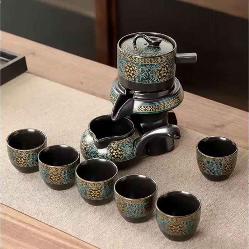 Chinese Tea Set Ceramic Kungfu Tea Set With Pattern Tea Pot And Cup Kit Multifunctional Travel Teapot Gift For Friends Family
Chinese Tea Set Ceramic Kungfu Tea Set With Pattern Tea Pot And Cup Kit Multifunctional Travel Teapot Gift For Friends Family