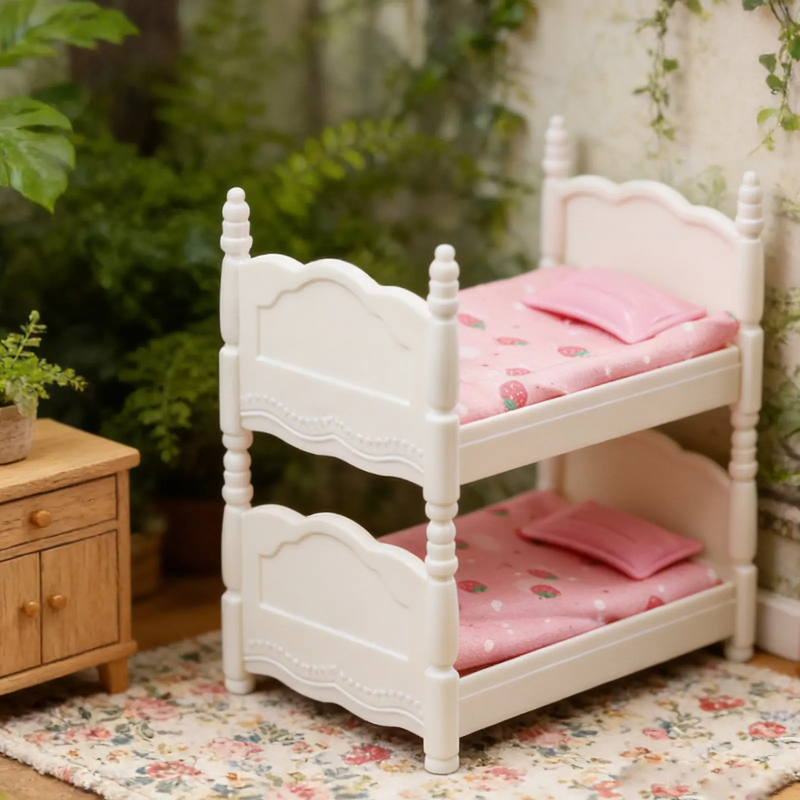 1Set Miniature Bunk Bed Fabric Plastic Reliable Material Micro Bedroom Decor Mini House Furniture Accessory Ornament
1Set Miniature Bunk Bed Fabric Plastic Reliable Material Micro Bedroom Decor Mini House Furniture Accessory Ornament