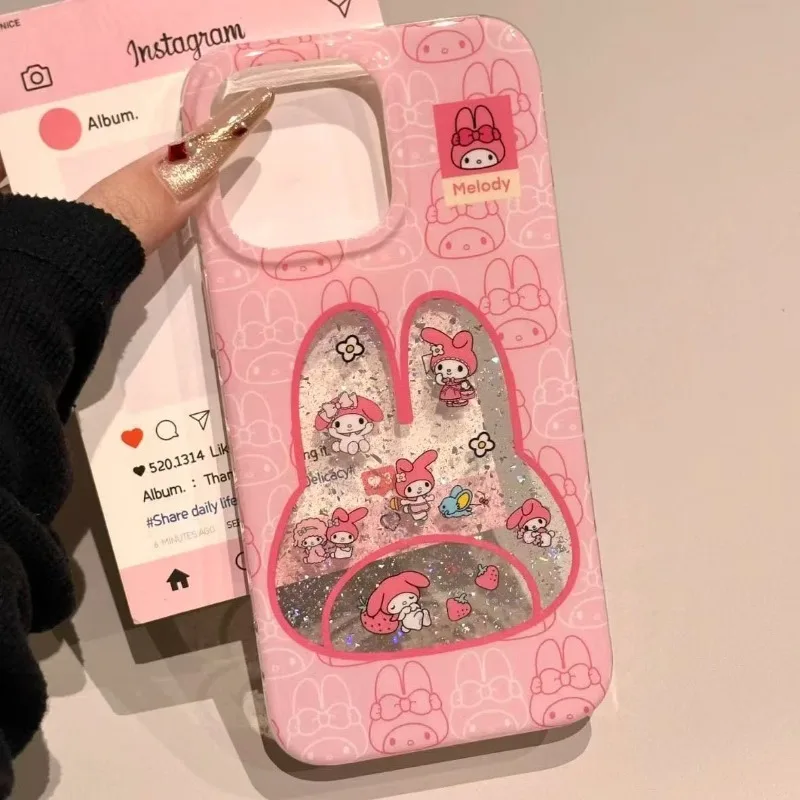 New Kawaii My Melody Cute Pink Hollow Cartoon Print Soft Phone Case for IPhone 16 Plus 15 14 13 12 Pro Max Anti-fall Girls Gift
New Kawaii My Melody Cute Pink Hollow Cartoon Print Soft Phone Case for IPhone 16 Plus 15 14 13 12 Pro Max Anti-fall Girls Gift