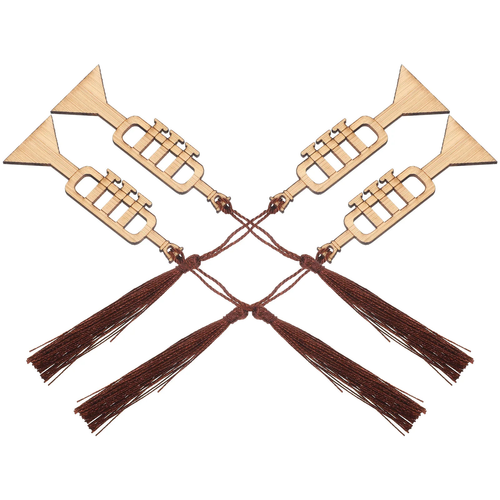 4pcs Trumpet Shape Bookmarks Wooden Lightweight Bamboo Tassels Reading Gifts bulk bookmarks for adults book page
4pcs Trumpet Shape Bookmarks Wooden Lightweight Bamboo Tassels Reading Gifts bulk bookmarks for adults book page