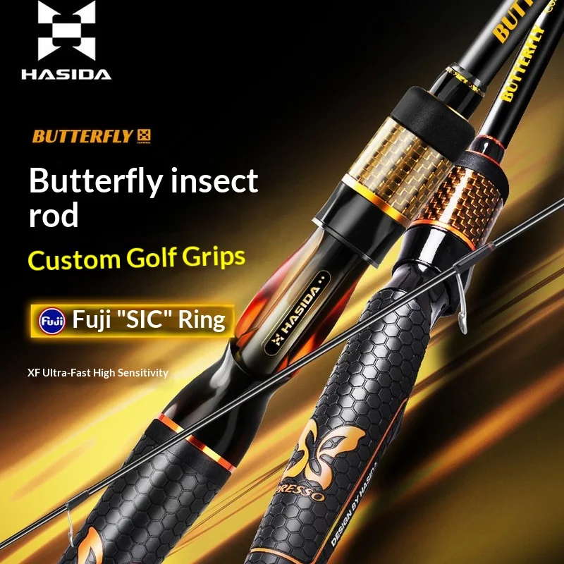 Hasda Butterfly Worm Rod Mandarin Fish Rod Straight Handle Gun Handle Sea Bass Widely Used Long Throw High Sensitivity Luria
Hasda Butterfly Worm Rod Mandarin Fish Rod Straight Handle Gun Handle Sea Bass Widely Used Long Throw High Sensitivity Luria