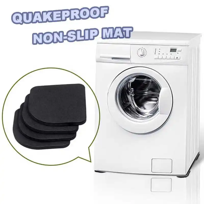4 Pack Quake Proof Pads EVA Non Slip Floor Mat Anti Vibration Shock Noise Canceling Silent Washing Machine Fridge Feet Protector
4 Pack Quake Proof Pads EVA Non Slip Floor Mat Anti Vibration Shock Noise Canceling Silent Washing Machine Fridge Feet Protector