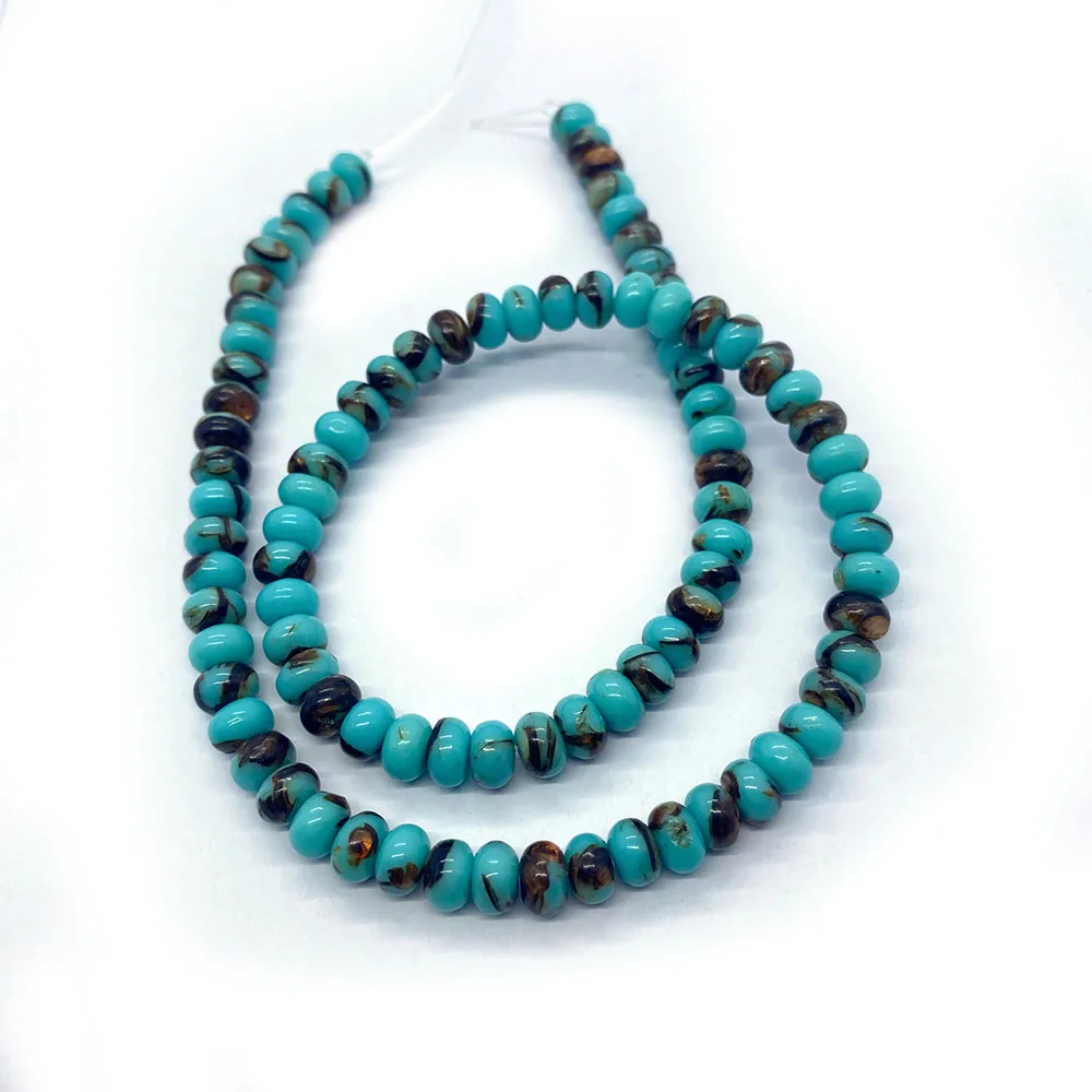 Oval Flat Natural Turquoise Colorful Straight-Hole Loose Beads - DIY Jewelry Gift Accessories for Necklaces Bracelets 1strand
Oval Flat Natural Turquoise Colorful Straight-Hole Loose Beads - DIY Jewelry Gift Accessories for Necklaces Bracelets 1strand
