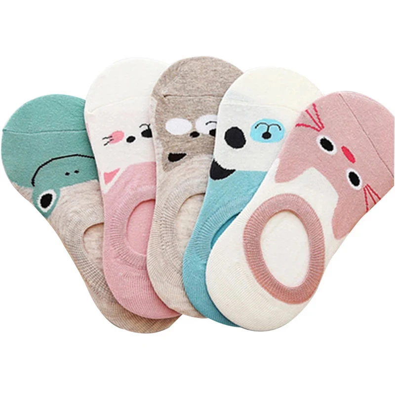 5 Pairs New Happy Women Socks Funny Kawaii Animals Girls Silicone Anti-Slip Invisible Cotton Harajuku Socks Summer Sock Slippers
5 Pairs New Happy Women Socks Funny Kawaii Animals Girls Silicone Anti-Slip Invisible Cotton Harajuku Socks Summer Sock Slippers