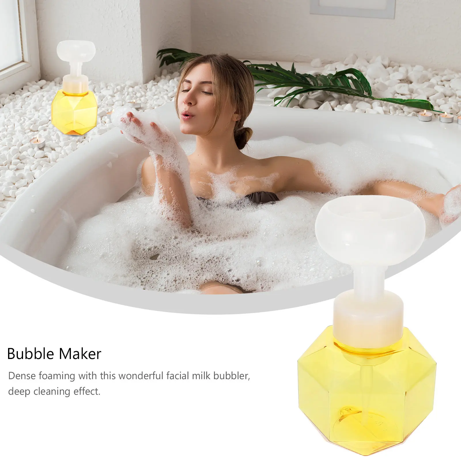 Unisex Facial Bubbler Milk Foamer Device Cup Premium Material Dense Foam Deep Cleansing Pores Bubbler Bubble Former
Unisex Facial Bubbler Milk Foamer Device Cup Premium Material Dense Foam Deep Cleansing Pores Bubbler Bubble Former