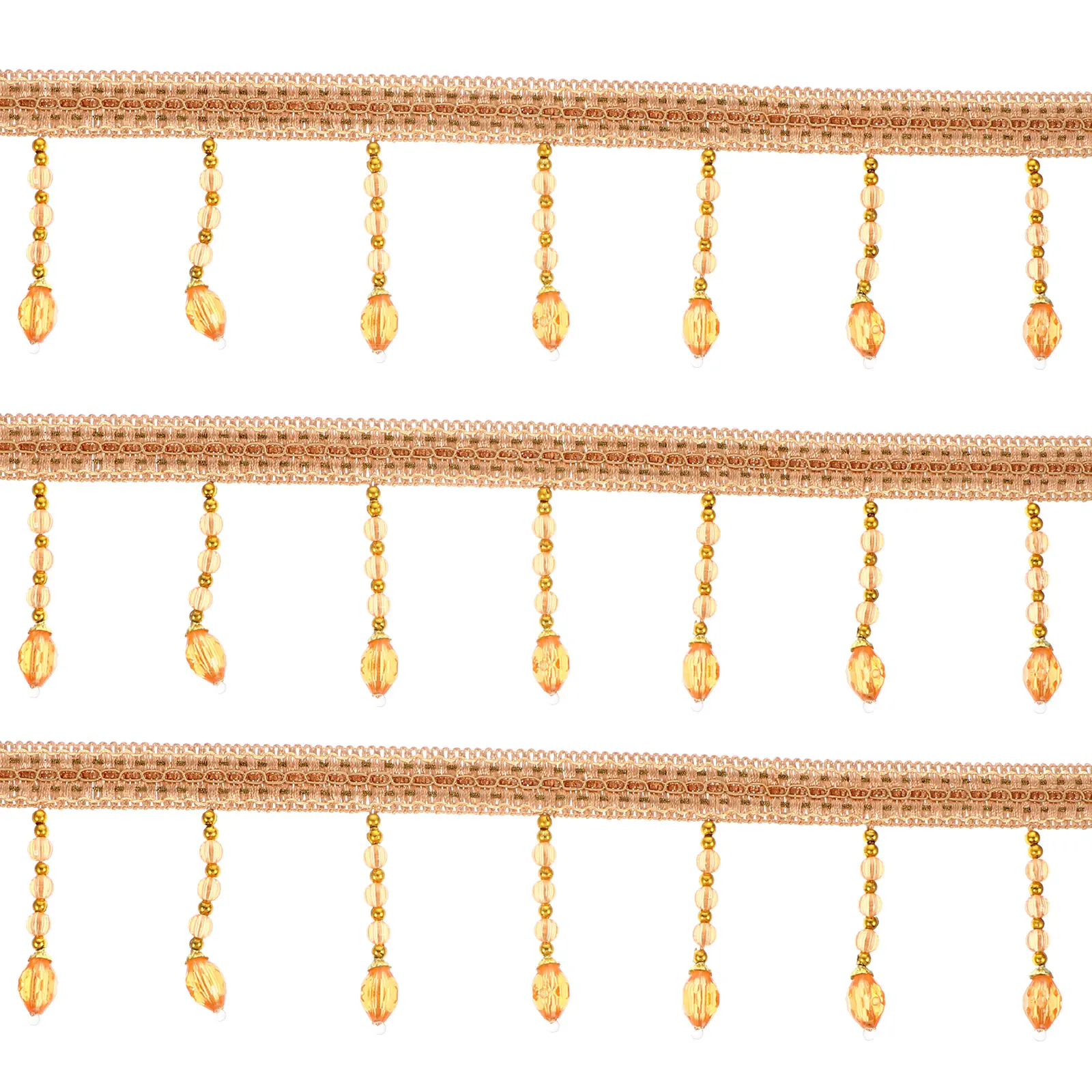 Curtain Accessories Beads Fringe Decorative Tassel Polyester Cotton Trim DIY Material Home Braided Hanging Beads Decor
Curtain Accessories Beads Fringe Decorative Tassel Polyester Cotton Trim DIY Material Home Braided Hanging Beads Decor