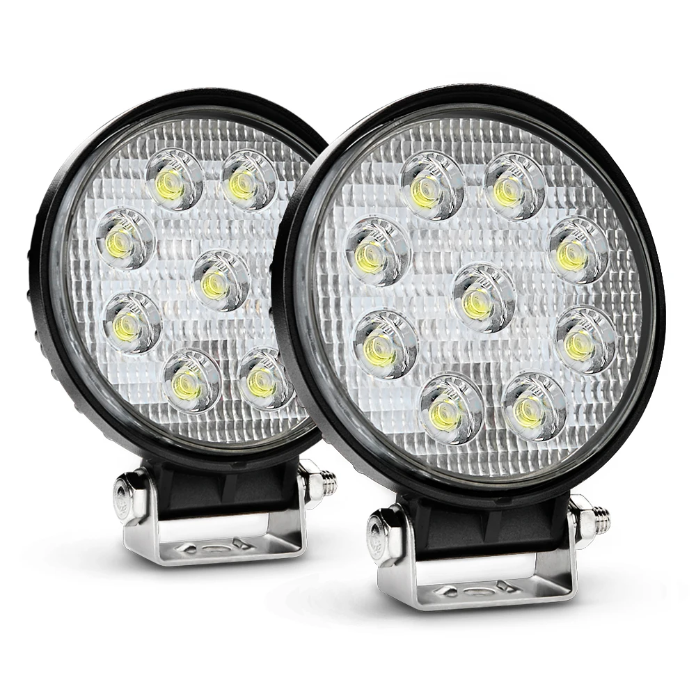 Nilight Led 2PCS 4.5 inch 27w 3000LM Round Flood Light Pod Off Road Fog Driving Roof Bar Bumper for Jeep,SUV Truck, Hunters
Nilight Led 2PCS 4.5 inch 27w 3000LM Round Flood Light Pod Off Road Fog Driving Roof Bar Bumper for Jeep,SUV Truck, Hunters