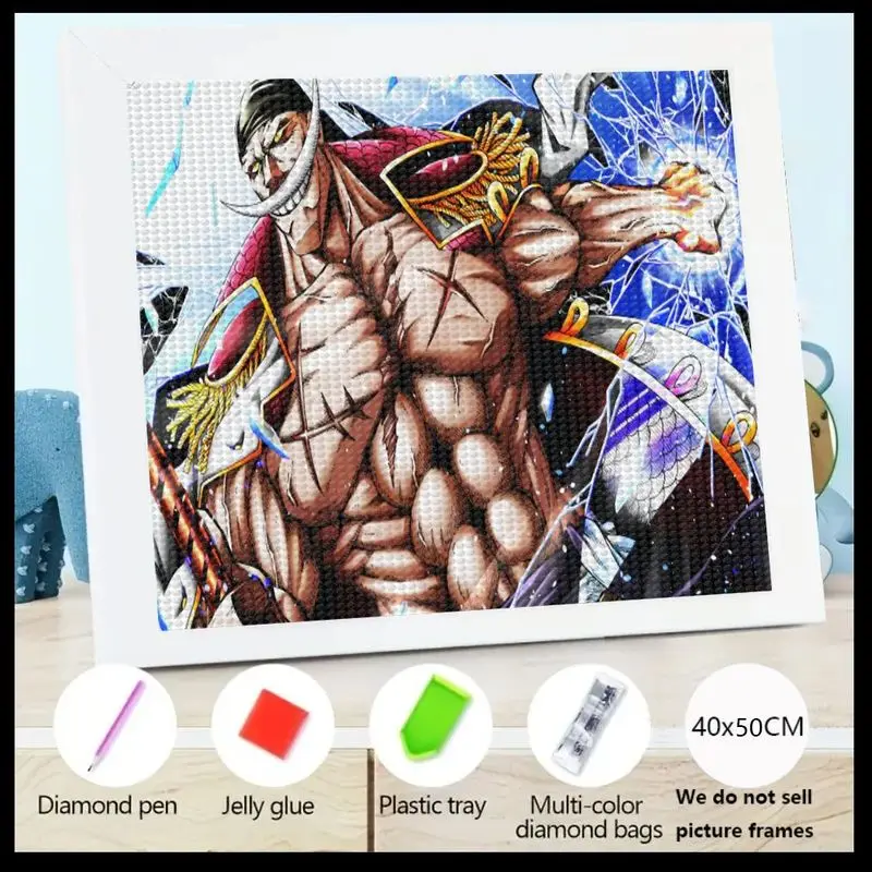 1 шт. Whitebeard One Piece Аниме Манга 5D DIY Полный дрель Набор алмазной живописи, Эдвард Ньюгейт Эпик Воин Искусство Большой размер 40x50 СМ,
1 шт. Whitebeard One Piece Аниме Манга 5D DIY Полный дрель Набор алмазной живописи, Эдвард Ньюгейт Эпик Воин Искусство Большой размер 40x50 СМ,