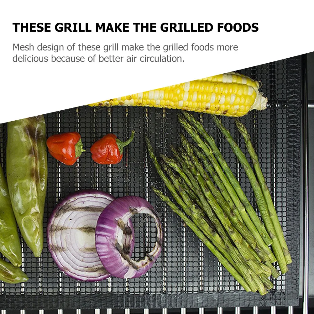 3Pcs Durable Stainless Steel Mesh Screen Nonstick Barbecue Pad For Oven Roasting Baking Grilling Tools
3Pcs Durable Stainless Steel Mesh Screen Nonstick Barbecue Pad For Oven Roasting Baking Grilling Tools