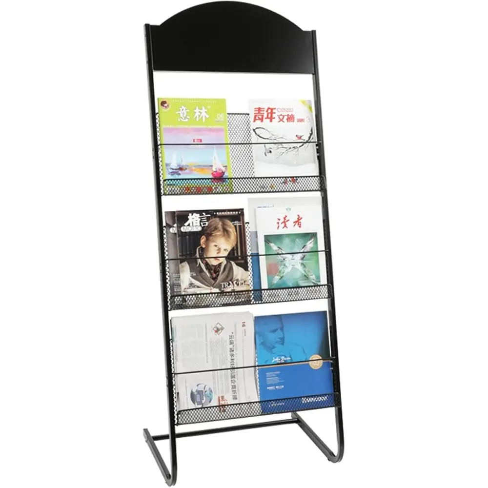 Versatile Metal Literature Stand for Trade Shows and Newspaper Displays, Style 2
Versatile Metal Literature Stand for Trade Shows and Newspaper Displays, Style 2