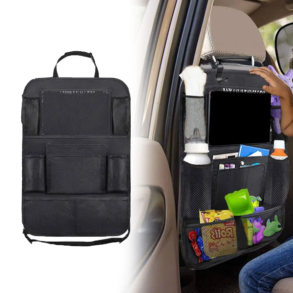 1Pc Universal Car Seat Rear Multi-Pocket Storage Bag Tablet Holder Automobiles Interior Accessories Auto Stowing Tidying Bag
1Pc Universal Car Seat Rear Multi-Pocket Storage Bag Tablet Holder Automobiles Interior Accessories Auto Stowing Tidying Bag