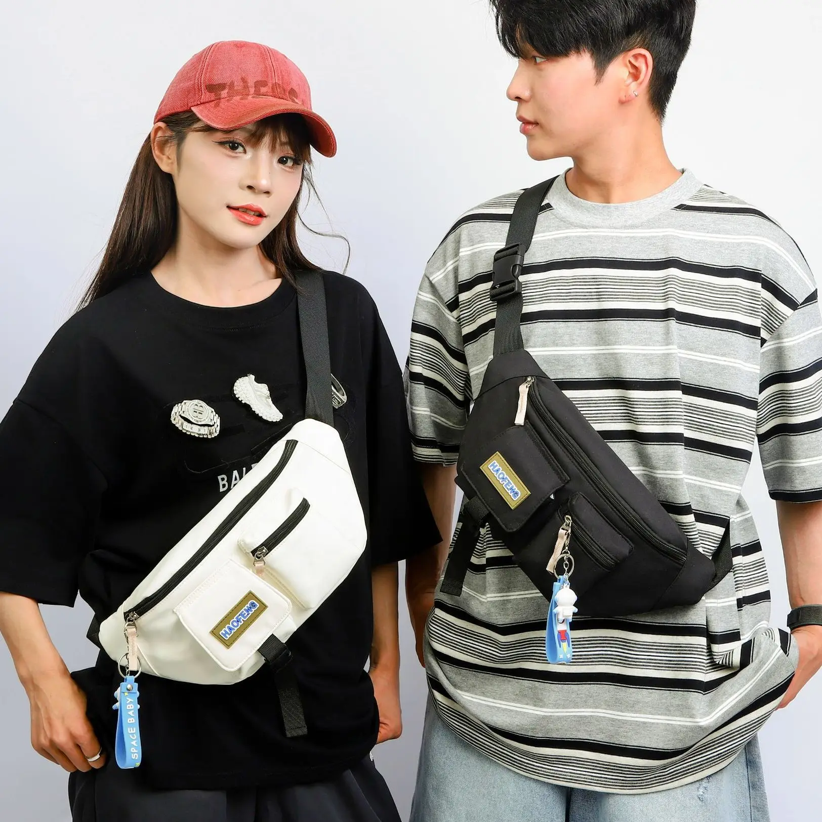 2025 Новая мужская нагрудная сумка - повседневная спортивная сумка через плечо для пар, уличная мода, молодежная модная на одно плечо
2025 Новая мужская нагрудная сумка - повседневная спортивная сумка через плечо для пар, уличная мода, молодежная модная на одно плечо