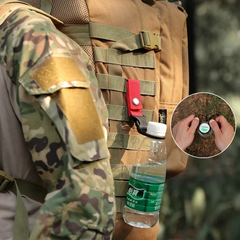 Water Bottle Hanger Holder Outdoor Camping Hiking Climbing Backpack Buckle Carabiners Multi-function Nylon Buckle Hook Multitool
Water Bottle Hanger Holder Outdoor Camping Hiking Climbing Backpack Buckle Carabiners Multi-function Nylon Buckle Hook Multitool