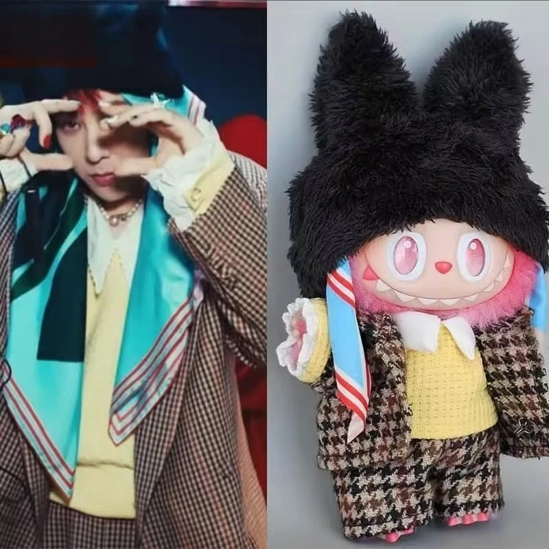 Только одежда, хит продаж, кукла 15-17 см, идол Gd, одинаковый стиль, модный стиль Powermv, универсальная виниловая плюшевая кукла Labubu, одежда для фанатов, подарки
Только одежда, хит продаж, кукла 15-17 см, идол Gd, одинаковый стиль, модный стиль Powermv, универсальная виниловая плюшевая кукла Labubu, одежда для фанатов, подарки