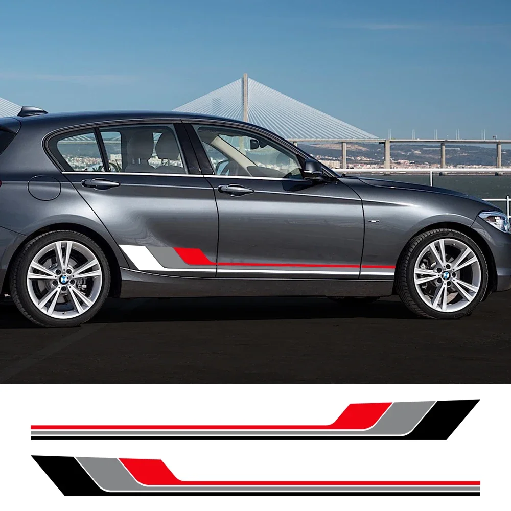 2PCS Car Body Door Side Long Stripes Stickers Car Vinyl Decal Decor For BMW 1 Series E82 E87 E88 F20 F21 F70 E81 F40 Accessories
2PCS Car Body Door Side Long Stripes Stickers Car Vinyl Decal Decor For BMW 1 Series E82 E87 E88 F20 F21 F70 E81 F40 Accessories
