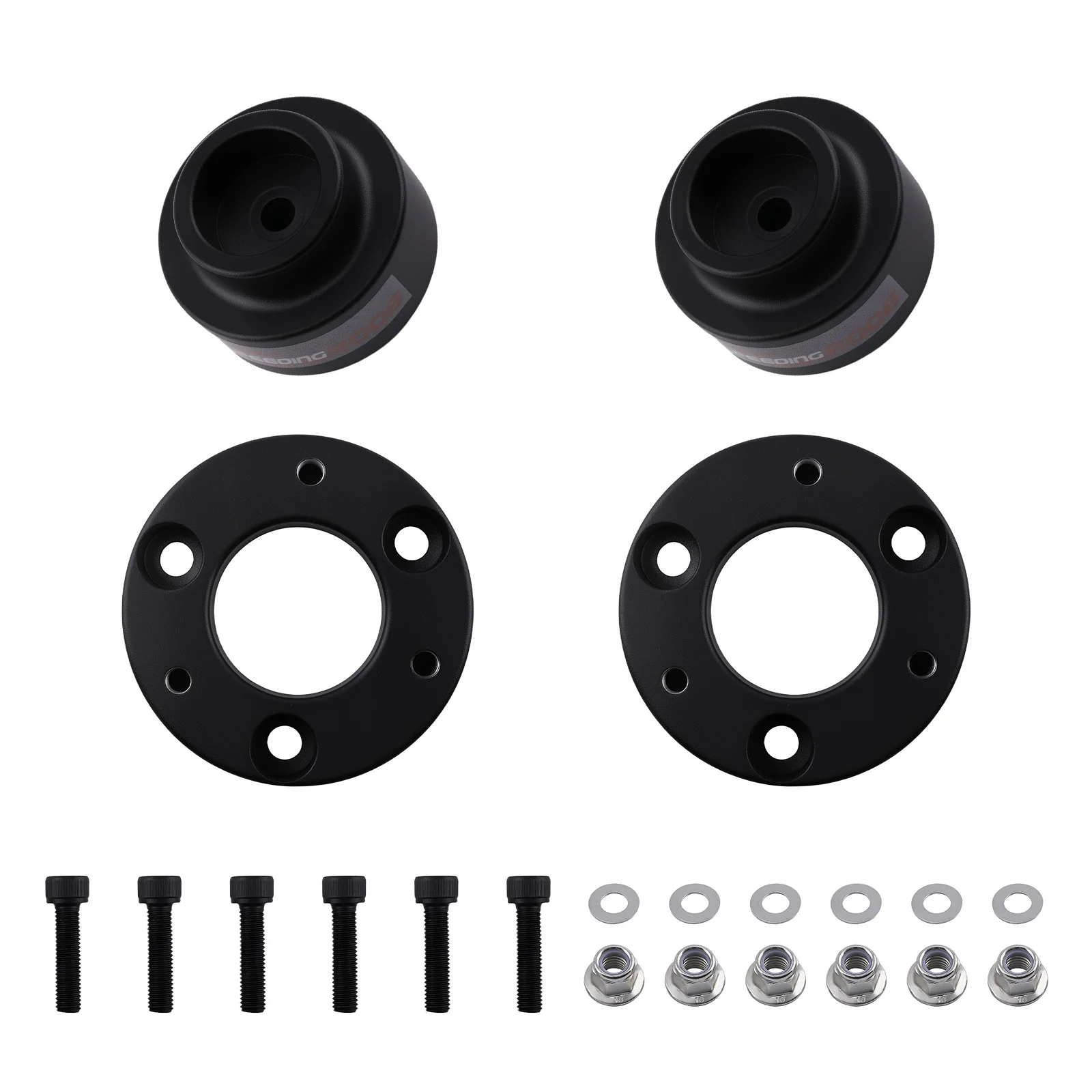 Aluminum Suspension Spacer 2"F 1.5"R for Dodge Ram 1500 4WD 2009-2023 Black
Aluminum Suspension Spacer 2"F 1.5"R for Dodge Ram 1500 4WD 2009-2023 Black