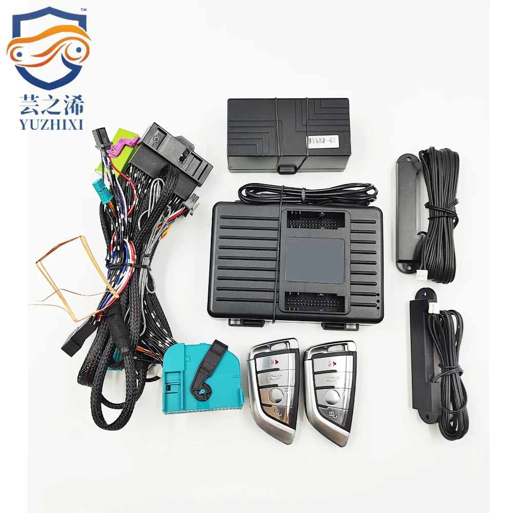 For X1 E84 X5 E70 X6 E71 Car Add Push Button Start Stop Engine Remote Starter PKE Keyless Entry System Plug and Play Type
For X1 E84 X5 E70 X6 E71 Car Add Push Button Start Stop Engine Remote Starter PKE Keyless Entry System Plug and Play Type