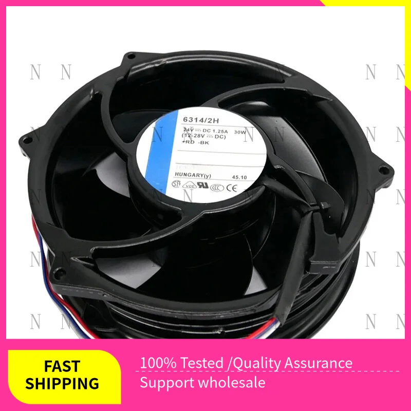 Охлаждающий вентилятор YJJ High Performance для Ebmpapst 6314/2H 24 В 1,25 А 30 Вт
Охлаждающий вентилятор YJJ High Performance для Ebmpapst 6314/2H 24 В 1,25 А 30 Вт