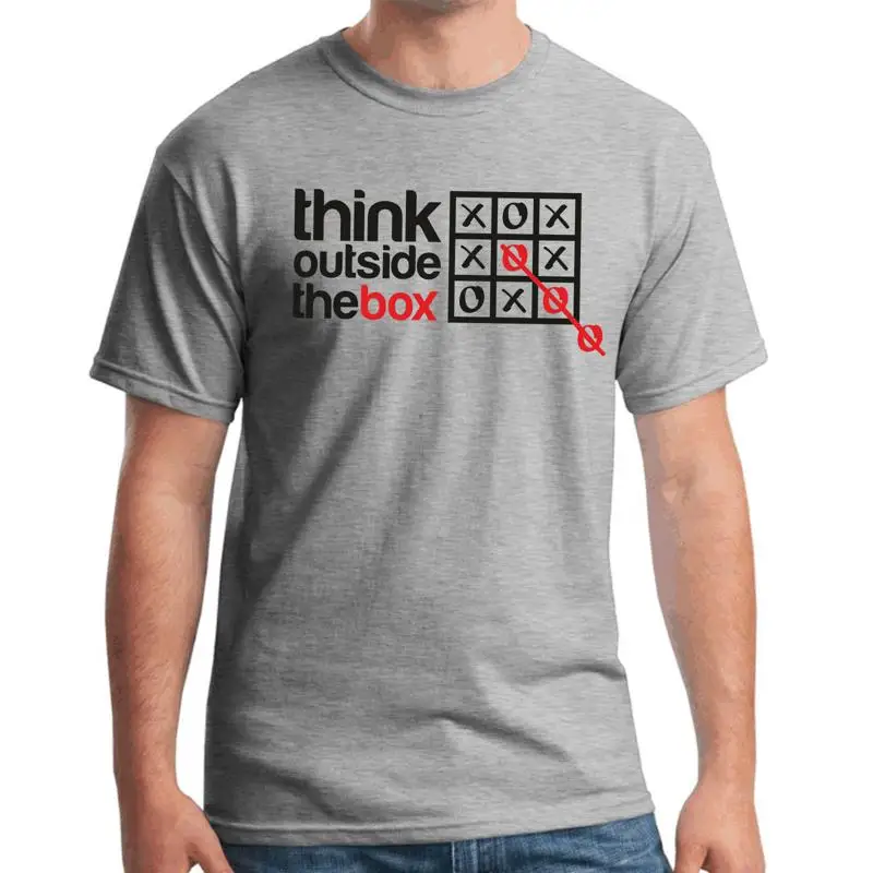 Think Outside The Box Tres Gana Xxo Círculo Y Cruz Eslogans Комедийная футболка Camiseta
Think Outside The Box Tres Gana Xxo Círculo Y Cruz Eslogans Комедийная футболка Camiseta