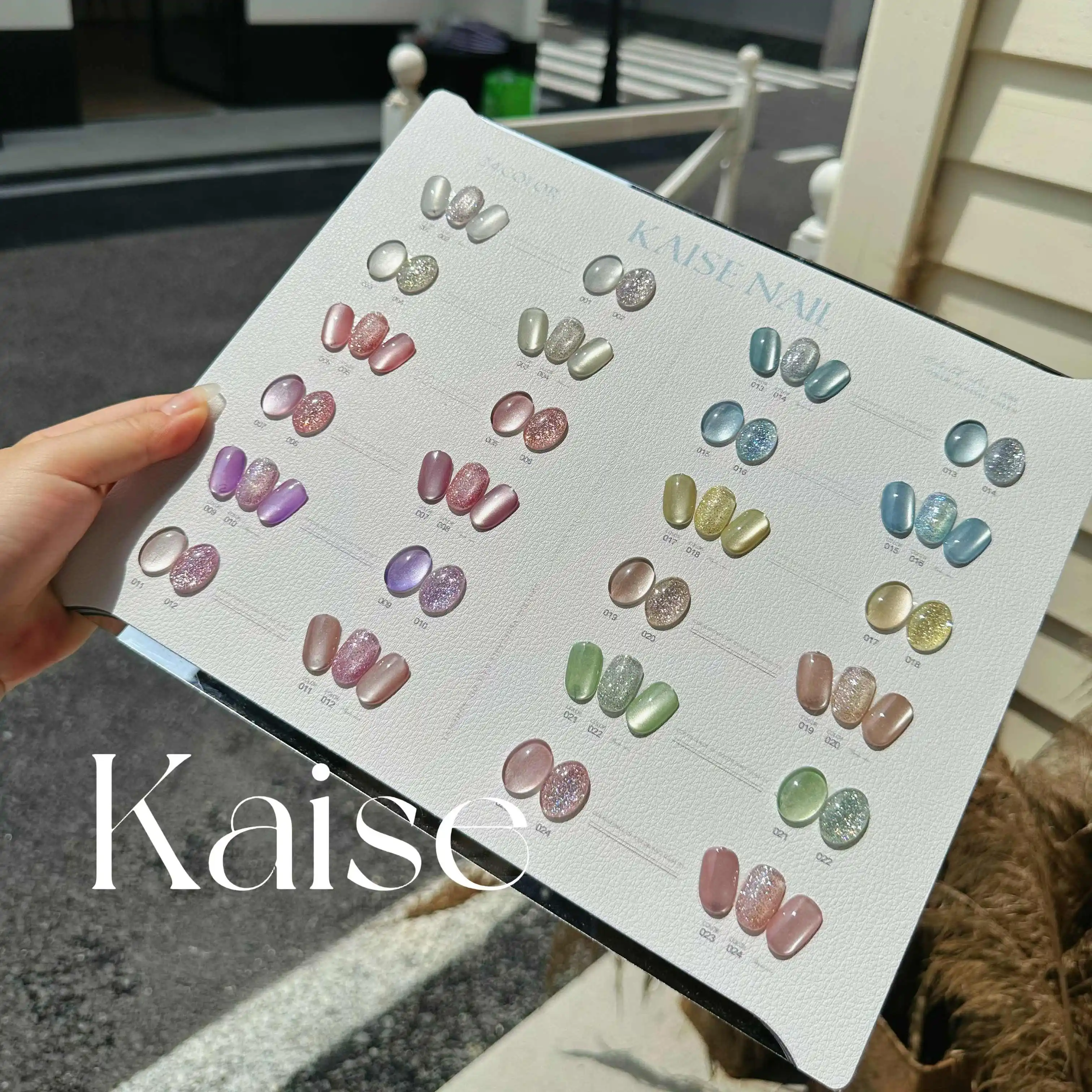 KAISE 24 цвета Broken Diamond Color Moonlight Cat Eye Гель для ногтей 2025 Новая горячая распродажа Нетоксичный УФ-гель для дизайна ногтей Оптовая продажа
KAISE 24 цвета Broken Diamond Color Moonlight Cat Eye Гель для ногтей 2025 Новая горячая распродажа Нетоксичный УФ-гель для дизайна ногтей Оптовая продажа