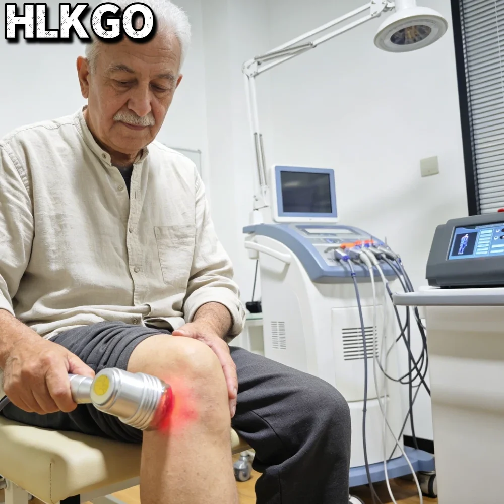 HLKGO Triple Wavelength Laser Therapy 808nm 650nm 1064nm, High Intensity Cold Laser for Pain Relief & Wound Healing
HLKGO Triple Wavelength Laser Therapy 808nm 650nm 1064nm, High Intensity Cold Laser for Pain Relief & Wound Healing