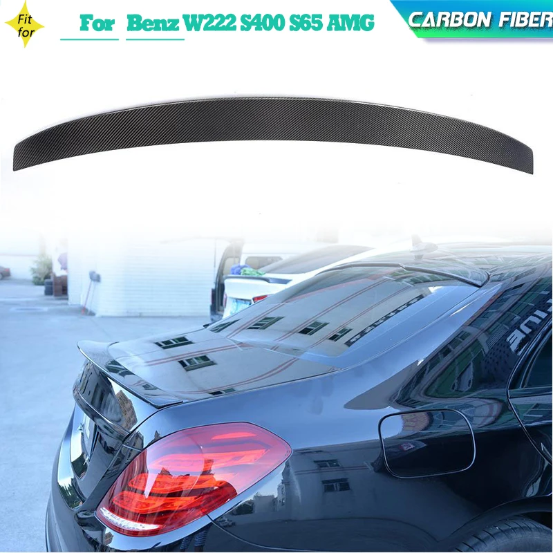 Carbon Fiber Car Rear Trunk Spoiler Wings for Mercedes Benz S Class W222 S400 S65 AMG 2014-2017 Rear Spoiler Boot Lid Wing Lip
Carbon Fiber Car Rear Trunk Spoiler Wings for Mercedes Benz S Class W222 S400 S65 AMG 2014-2017 Rear Spoiler Boot Lid Wing Lip