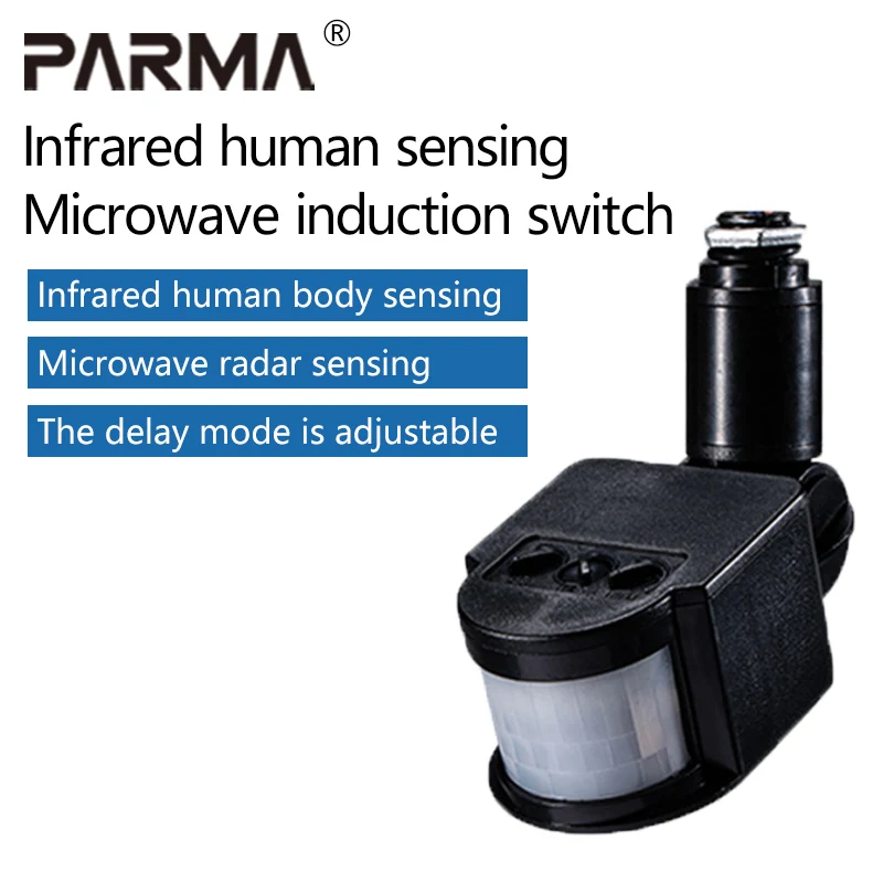 Intelligent adjustable infrared human body sensing switch, exposed indoor delay sensor, microwave radar sensing module
Intelligent adjustable infrared human body sensing switch, exposed indoor delay sensor, microwave radar sensing module