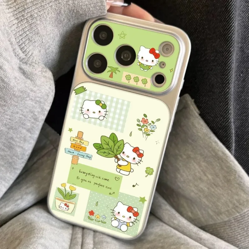 New Anime Kawaii Hello Kitty Phone Case for Iphone 17 16 15 14 13 Cartoon Anti-fall Phone Protective Case Perfect Gift for Girls
New Anime Kawaii Hello Kitty Phone Case for Iphone 17 16 15 14 13 Cartoon Anti-fall Phone Protective Case Perfect Gift for Girls